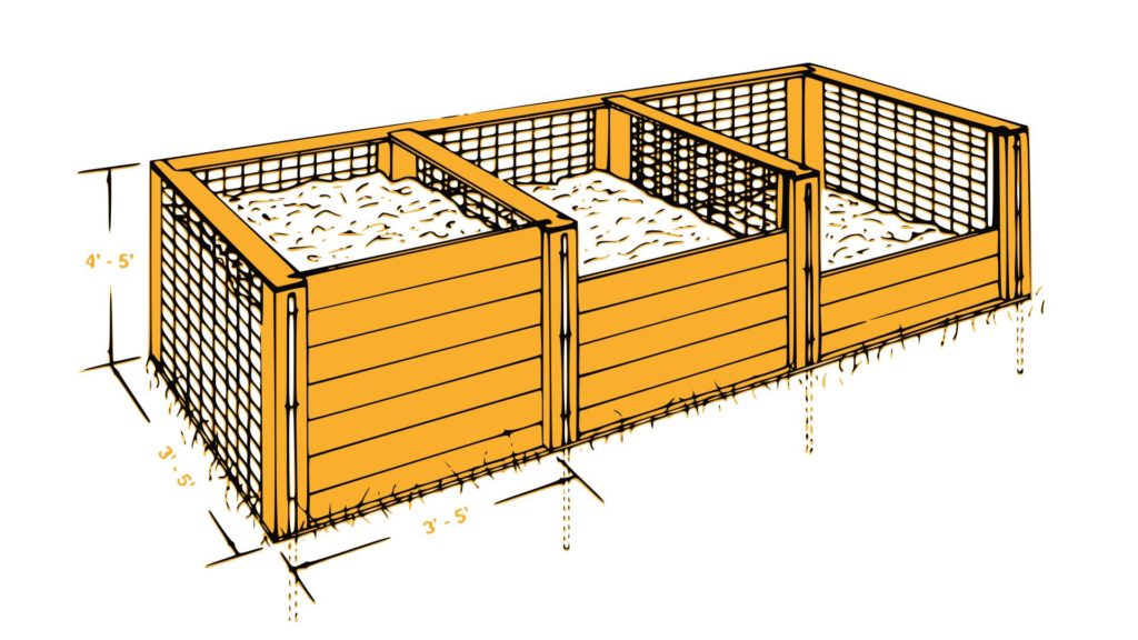 garden compost bin