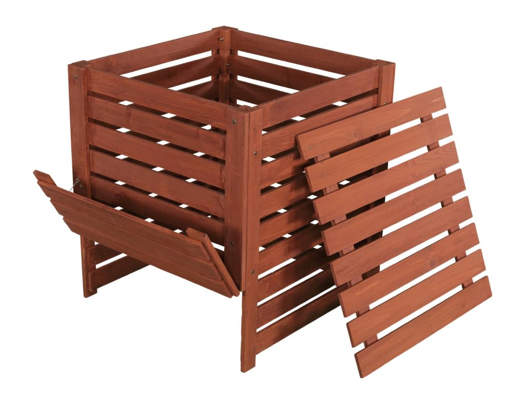 LeisureSeason Wood Compost Bin